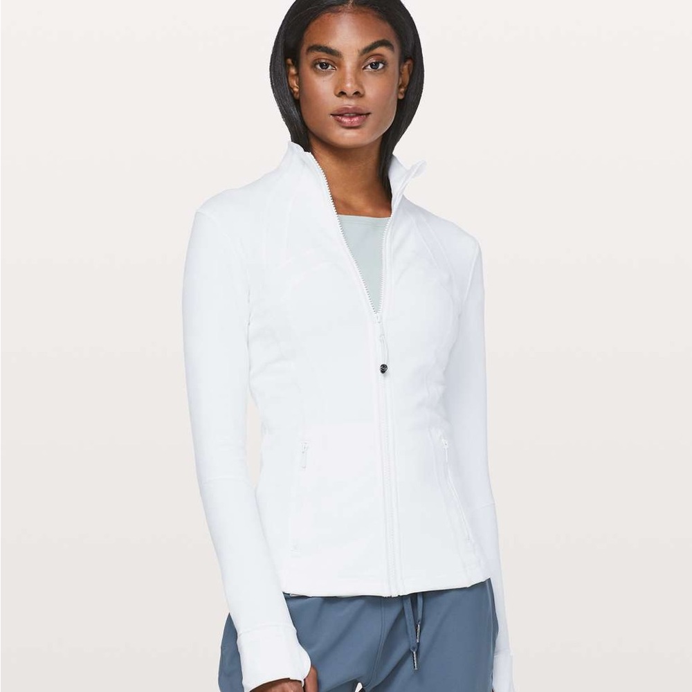 White lululemon align jacket size 6